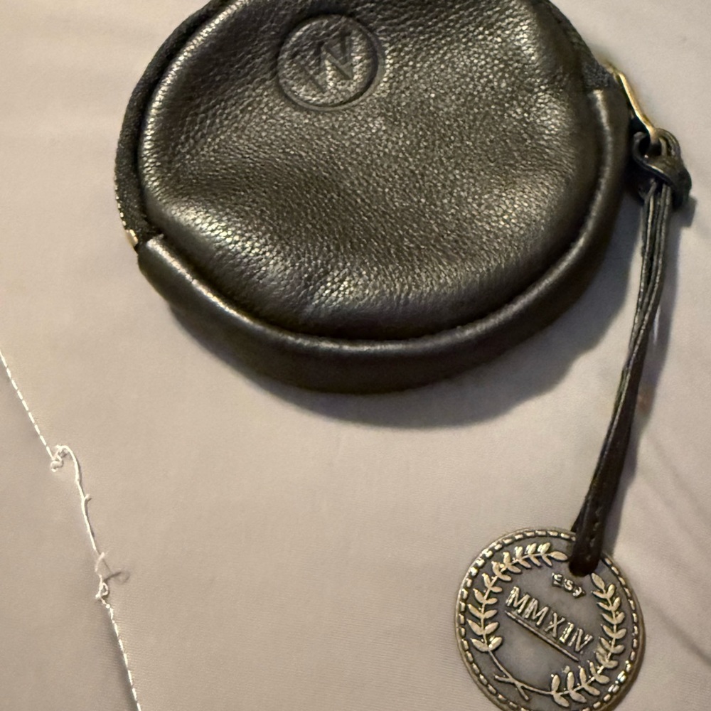 Wanderers Travel Co Black Oslo Coin purse